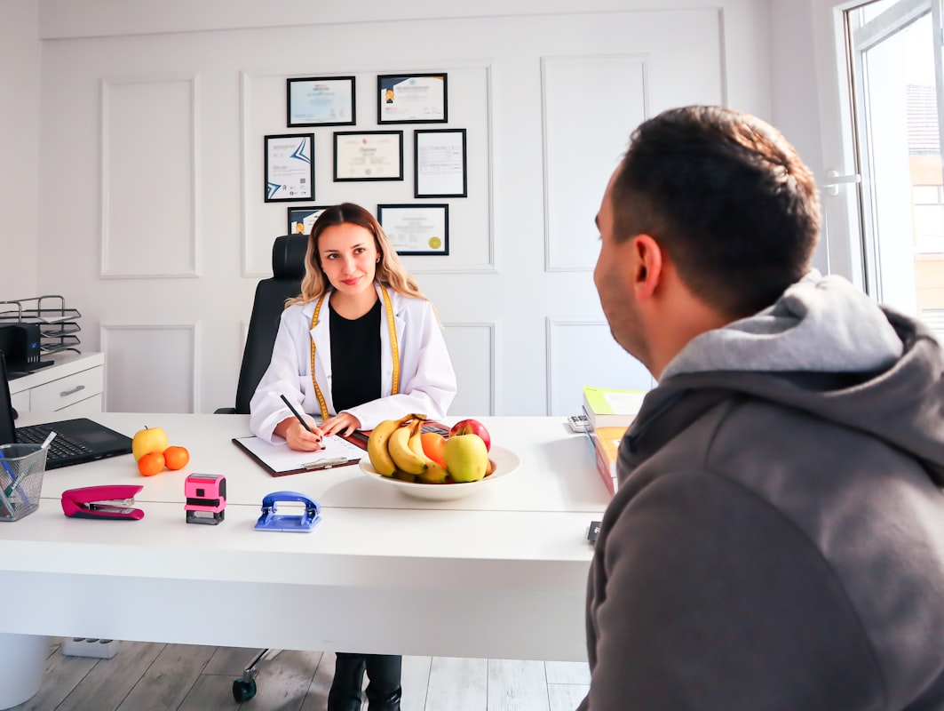 Nutritional content and guides for men's diet planning